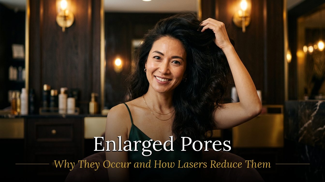 Enlarged Pores — Why They Occur and How Lasers Reduce Them