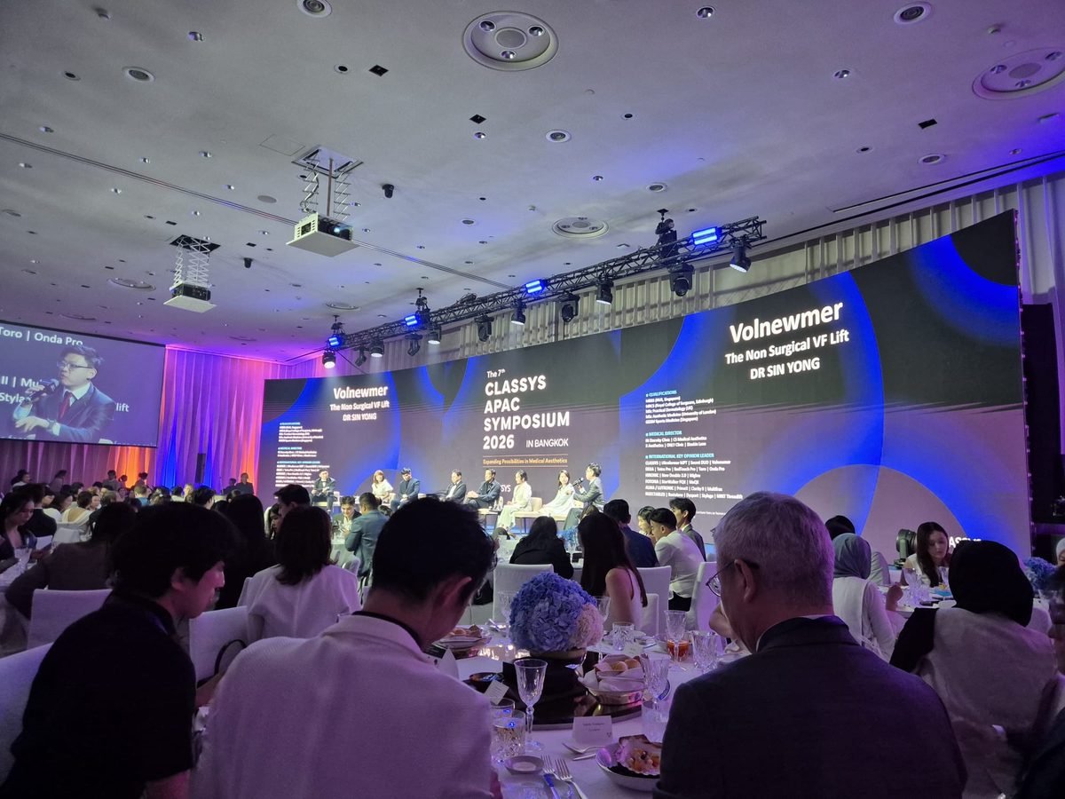 Dr. Sin Yong presenting the VF Lift protocol at the 7th CLASSYS APAC Symposium 2026, Bangkok