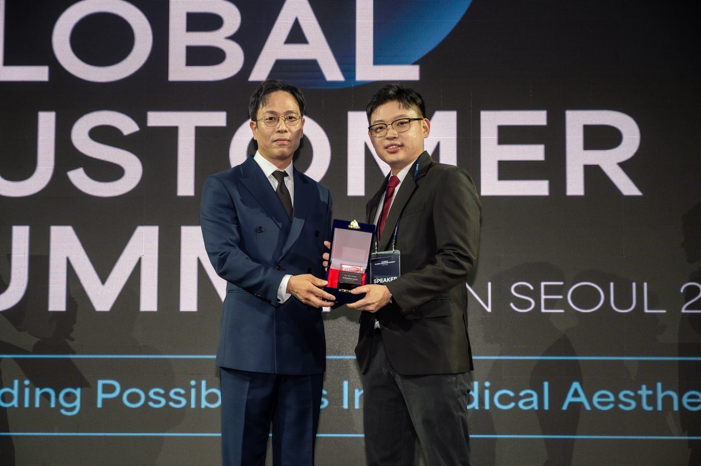 CLASSYS Global Customer Summit 2025, Seoul — full ballroom stage view
